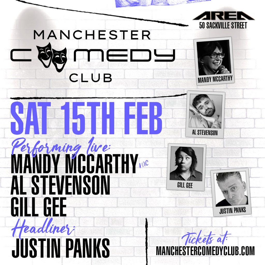 Manchester Comedy Club - Saturday 15th February