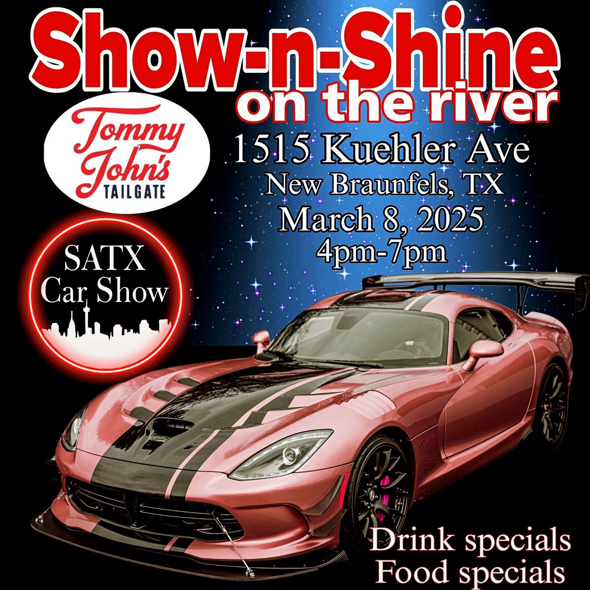 Show-n-Shine on the river