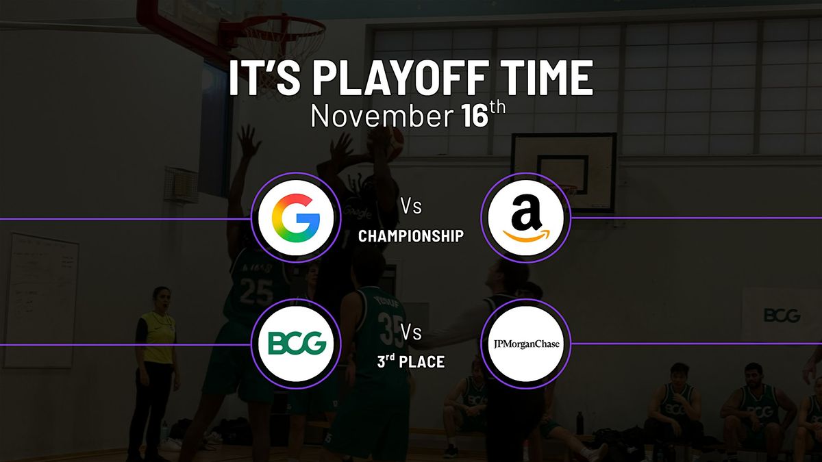 Playoffs - Corporate Basketball League 2025