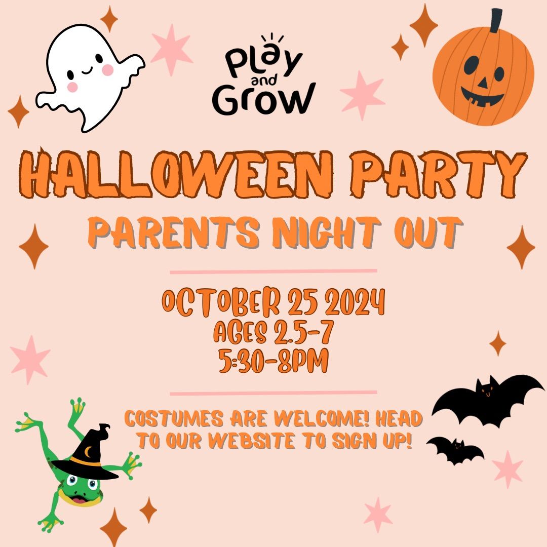 Parents Night Out Halloween Party