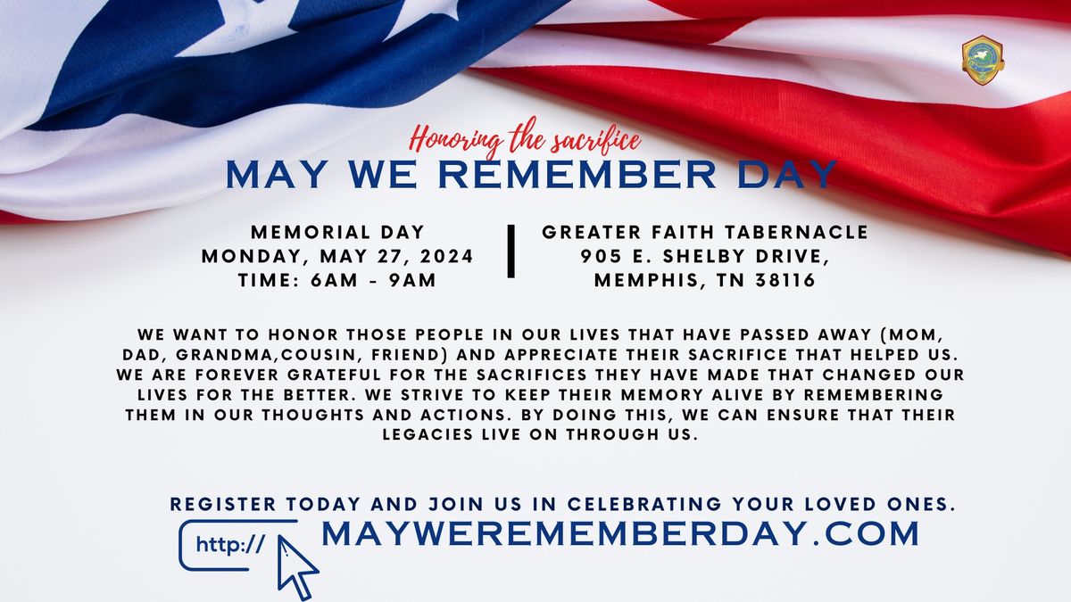 May We Remember Day