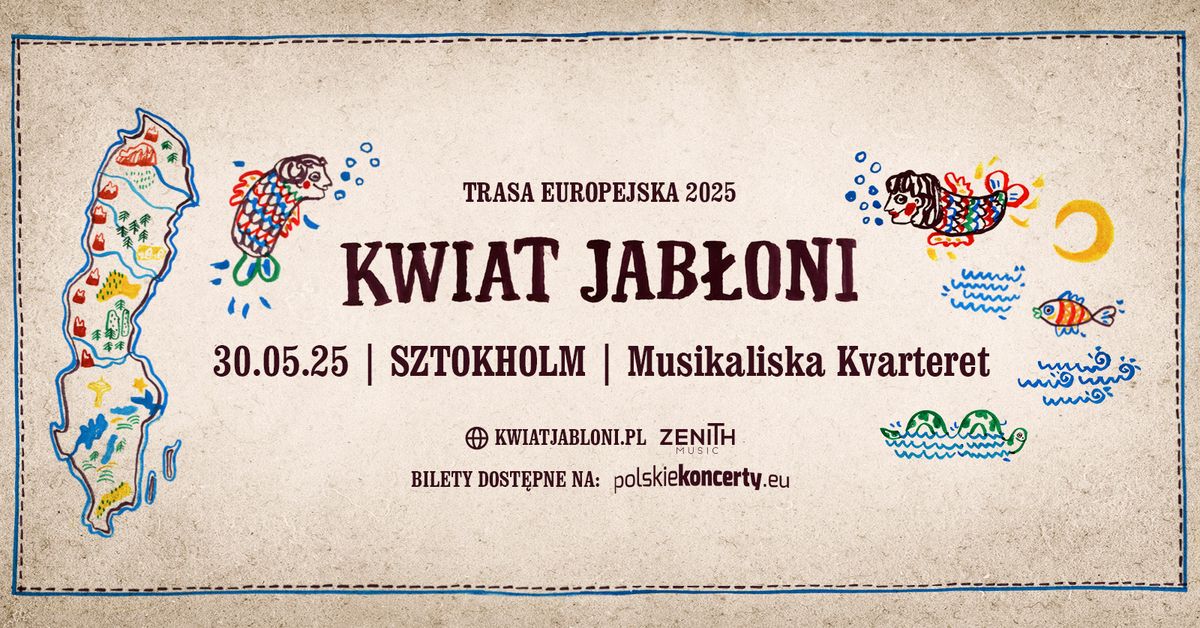 Kwiat Jab\u0142oni: druga trasa europejska | 30.05.2025 | SZTOKHOLM