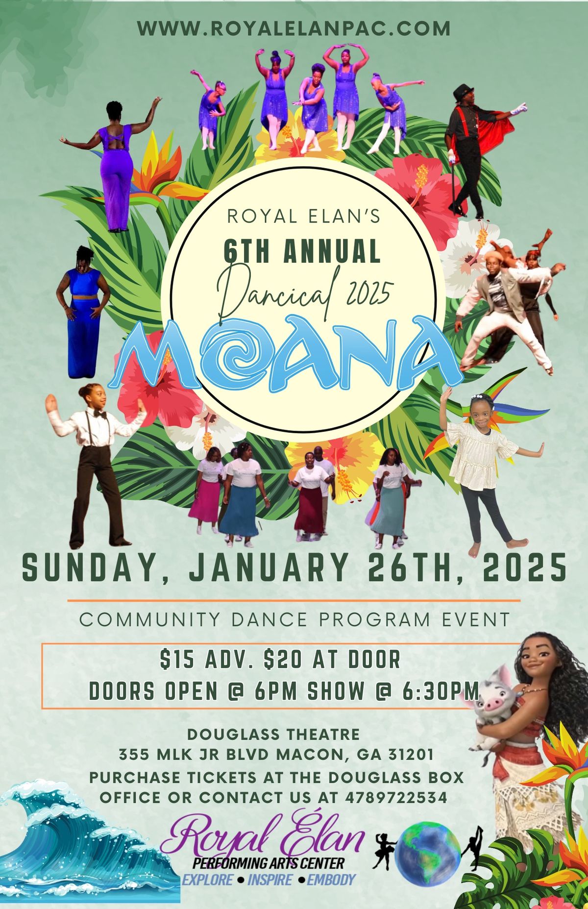 Moana Dancical 6th Annual Dance Production