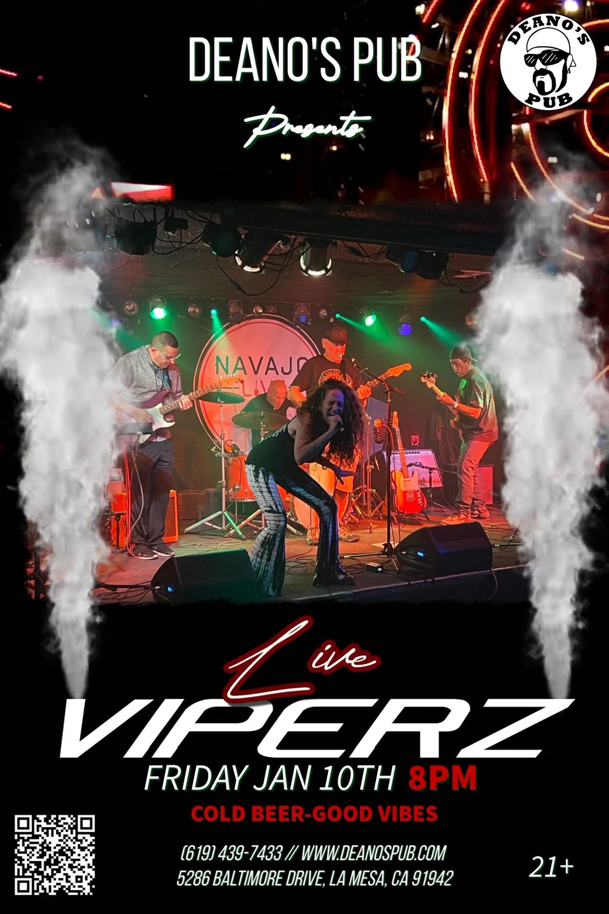 Deano's Live Music - The Viperz