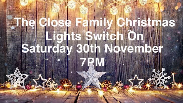 The Close Family Christmas Lights 2024