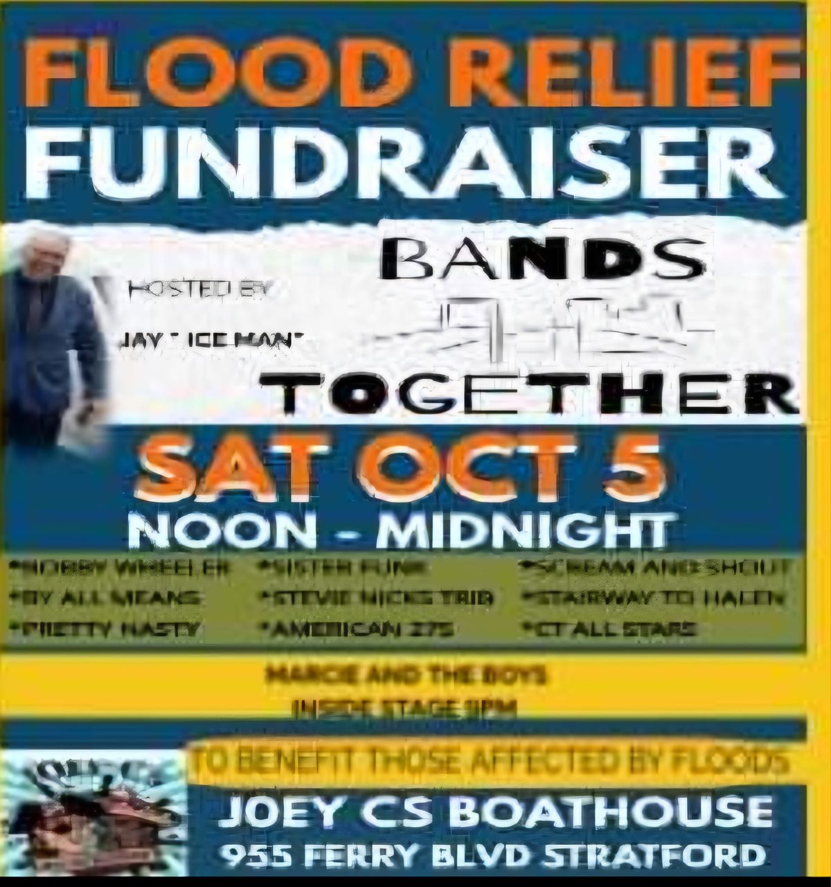 Flood Relief Fundraiser Bands Together Show!