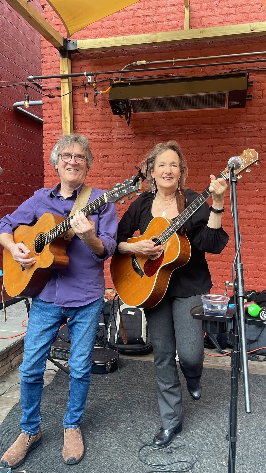 Live music by Laurie Rose Griffith &  Peter Mealy