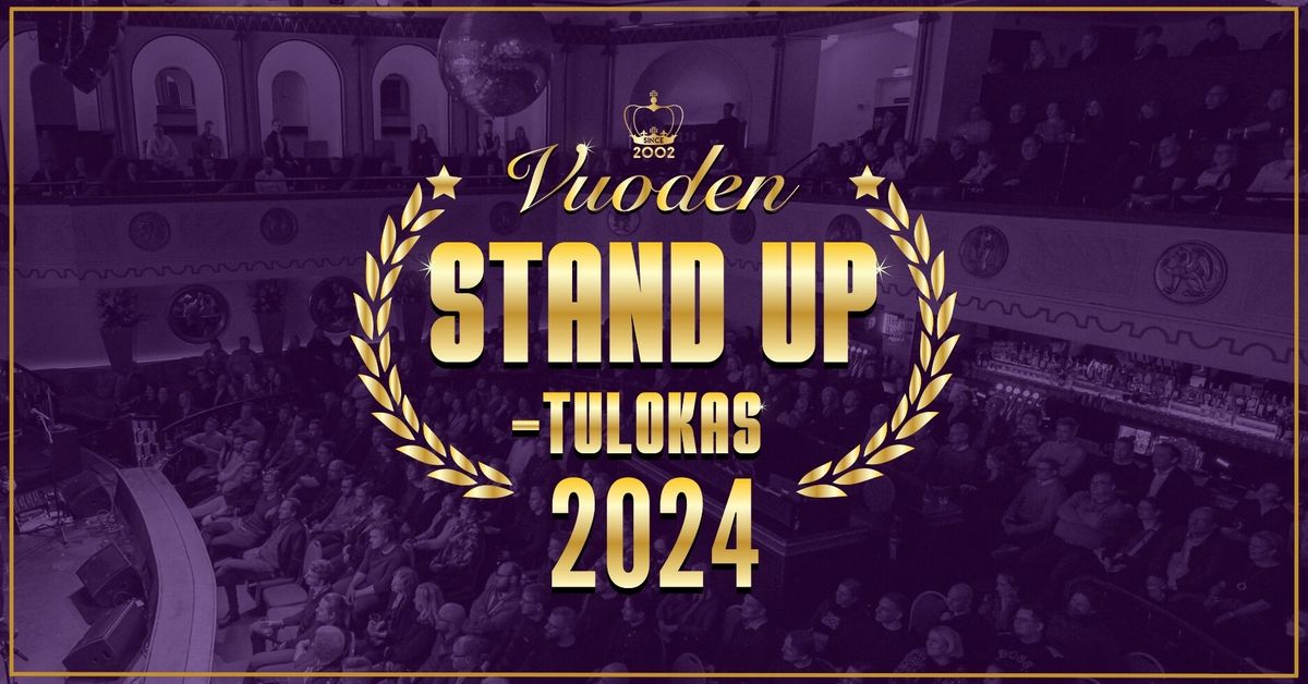 Vuoden stand up -tulokas -semifinaali 2024