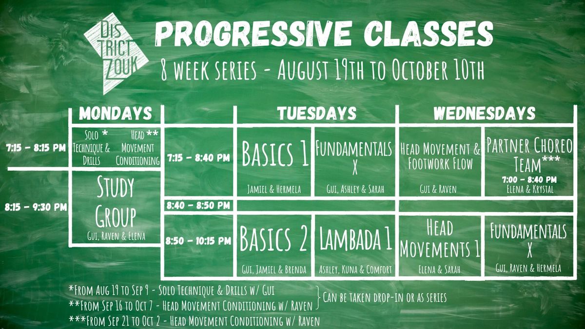 Progressive Zouk Classes