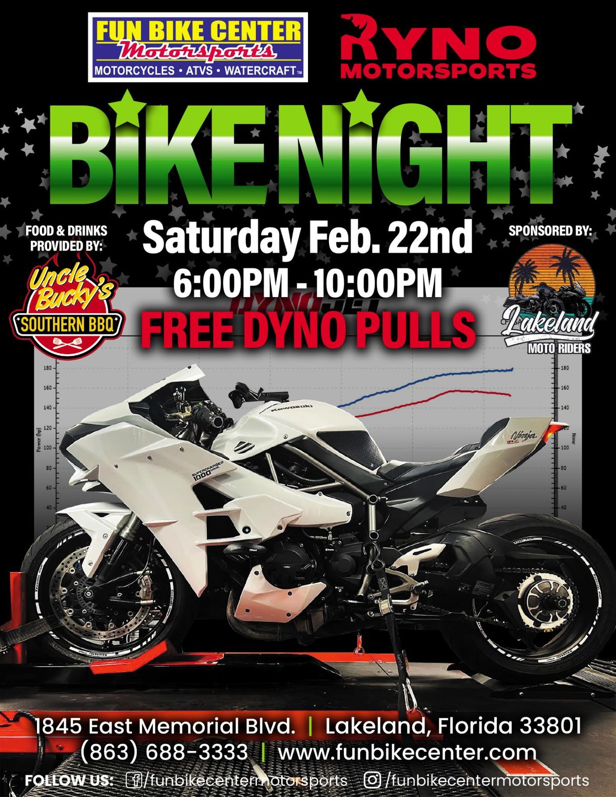 Bike nite at Funbike