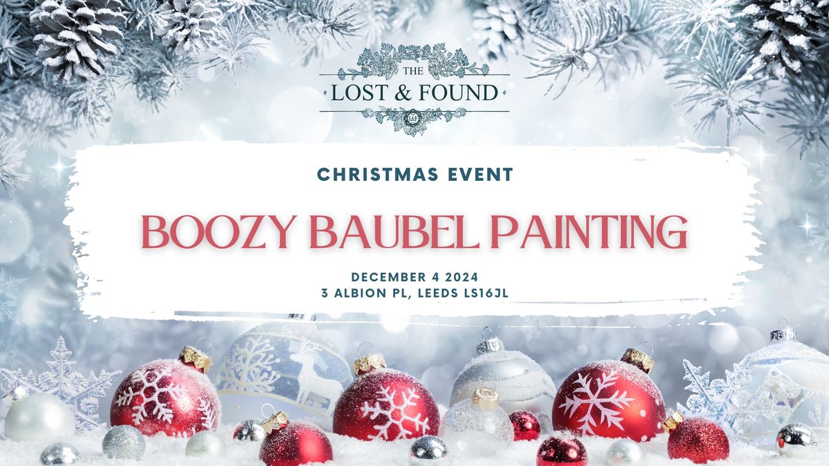 Boozy Bauble Painting 