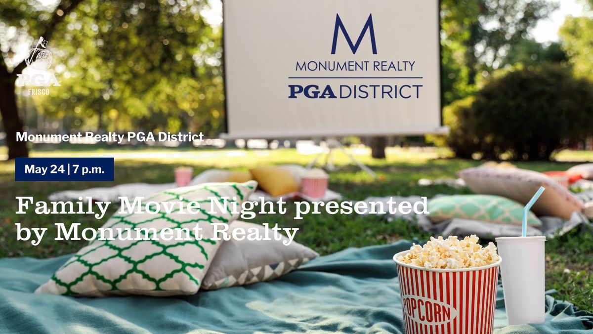 Family Movie Night presented by Monument Realty
