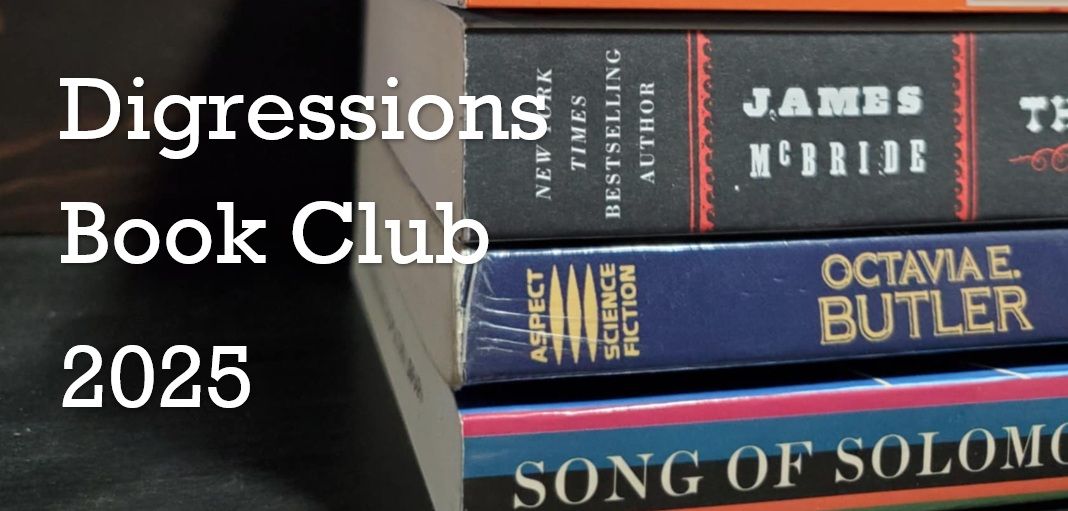 Digressions Book Club 2025 series