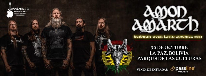 Amon Amarth en La Paz Bolivia