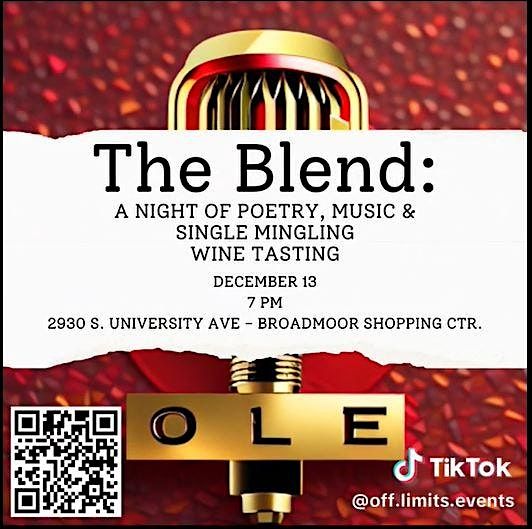 The Blend: A Night of Poetry, Music & Single Mingling-Wine Tasting