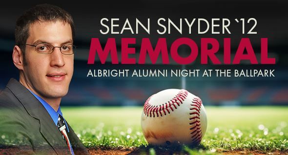 Sean Snyder '12 memorial baseball game