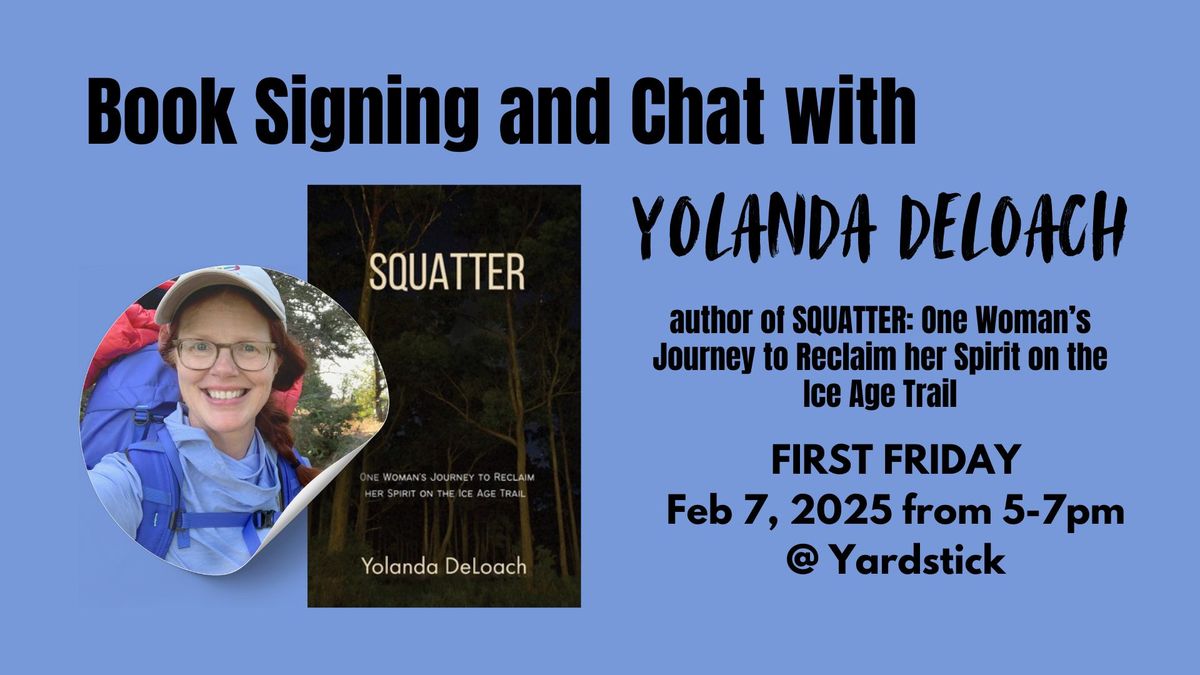 Feb First Friday: Author Yolanda DeLoach