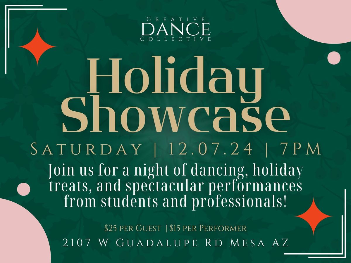 Holiday Showcase Party at CDC Studios!