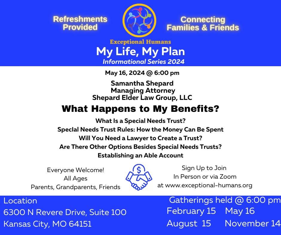 My Life, My Plan ~ What Happens to My Benefits?