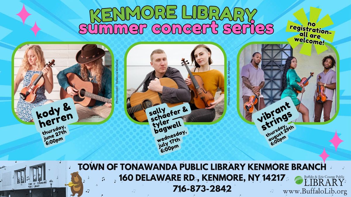 The Kenmore Library Summer Concert Series