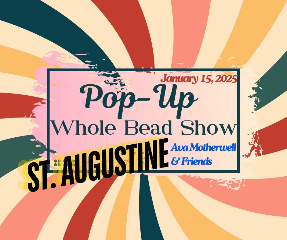 St. Augustine Whole Bead Pop-up