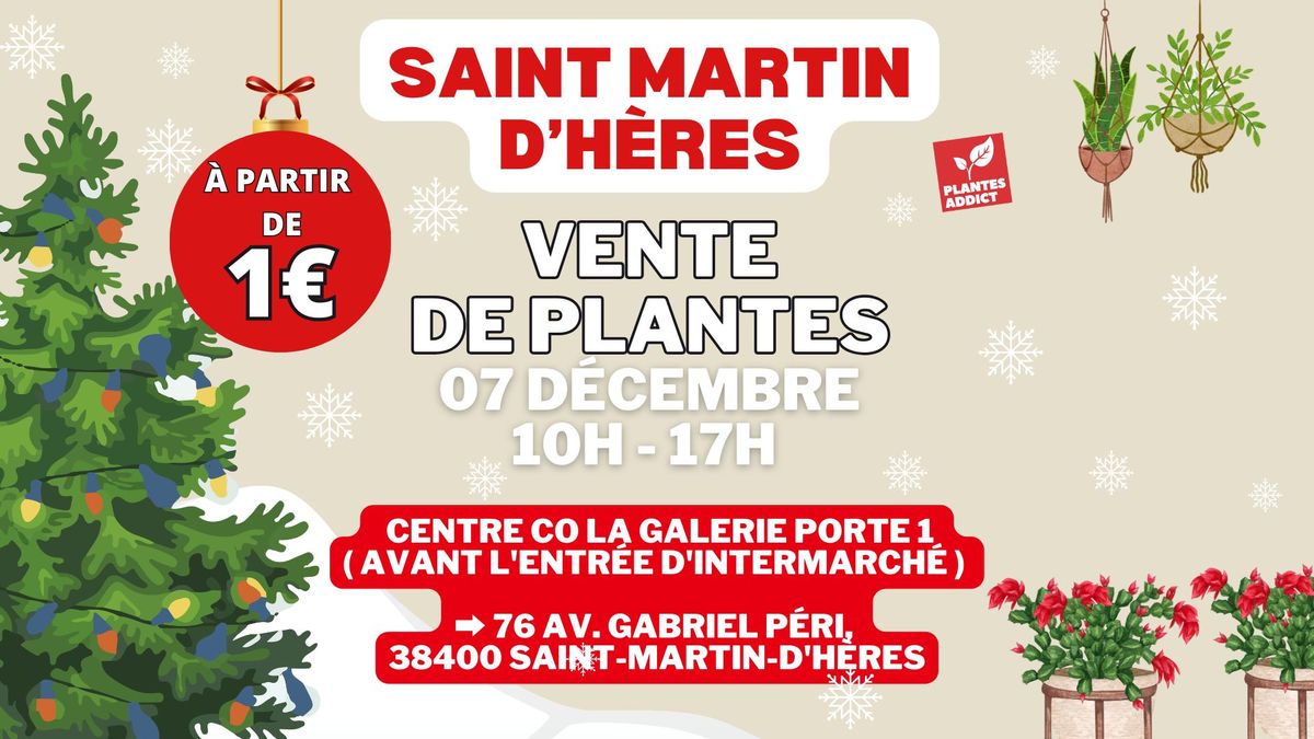 SAINT MARTIN D'H\u00c8RES - V\u00e9g\u00e9taux et Plantes \u00e0 partir de 1\u20ac by Plantes Addict