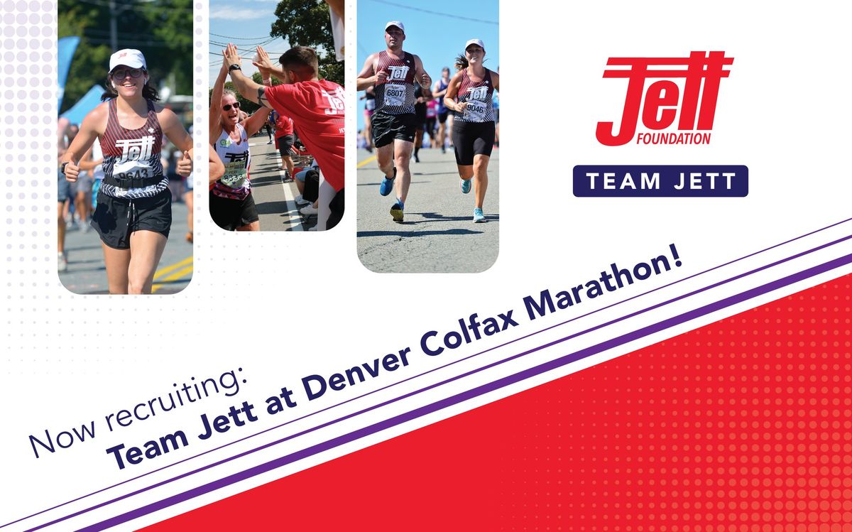 Team Jett at Denver Colfax Marathon Weekend
