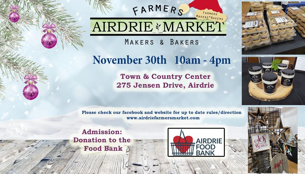 Airdrie Farmers Market Winter Market