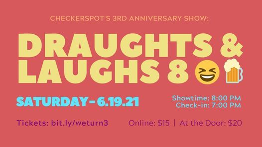 DRAUGHTS & LAUGHS 8 - South Baltimore's Best Outdoor Comedy Show