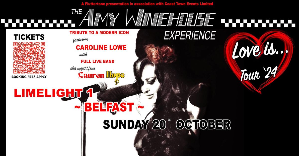 The Amy Winehouse Experience Live in Belfast