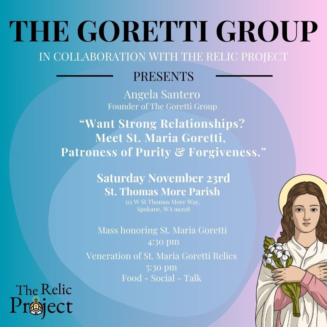 "Want strong relationships? Meet St. Maria Goretti, Patroness of Purity and Forgiveness."