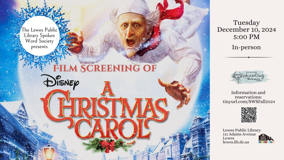 Film Screening of "Disney's A Christmas Carol" (2009)