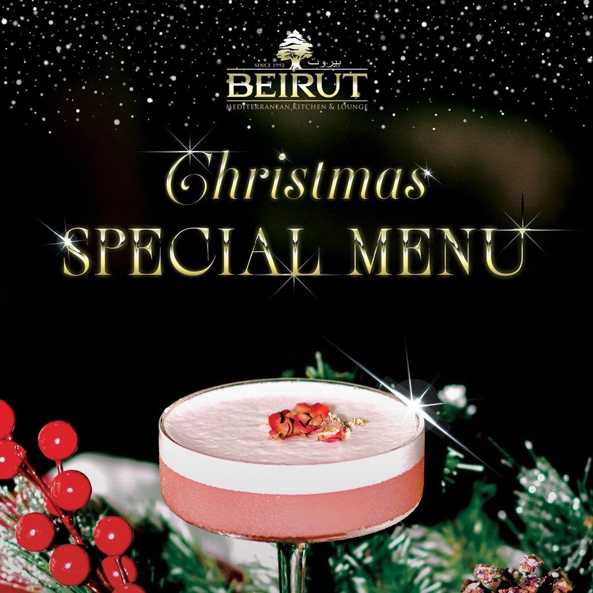 Beirut's Exclusive Christmas Menu