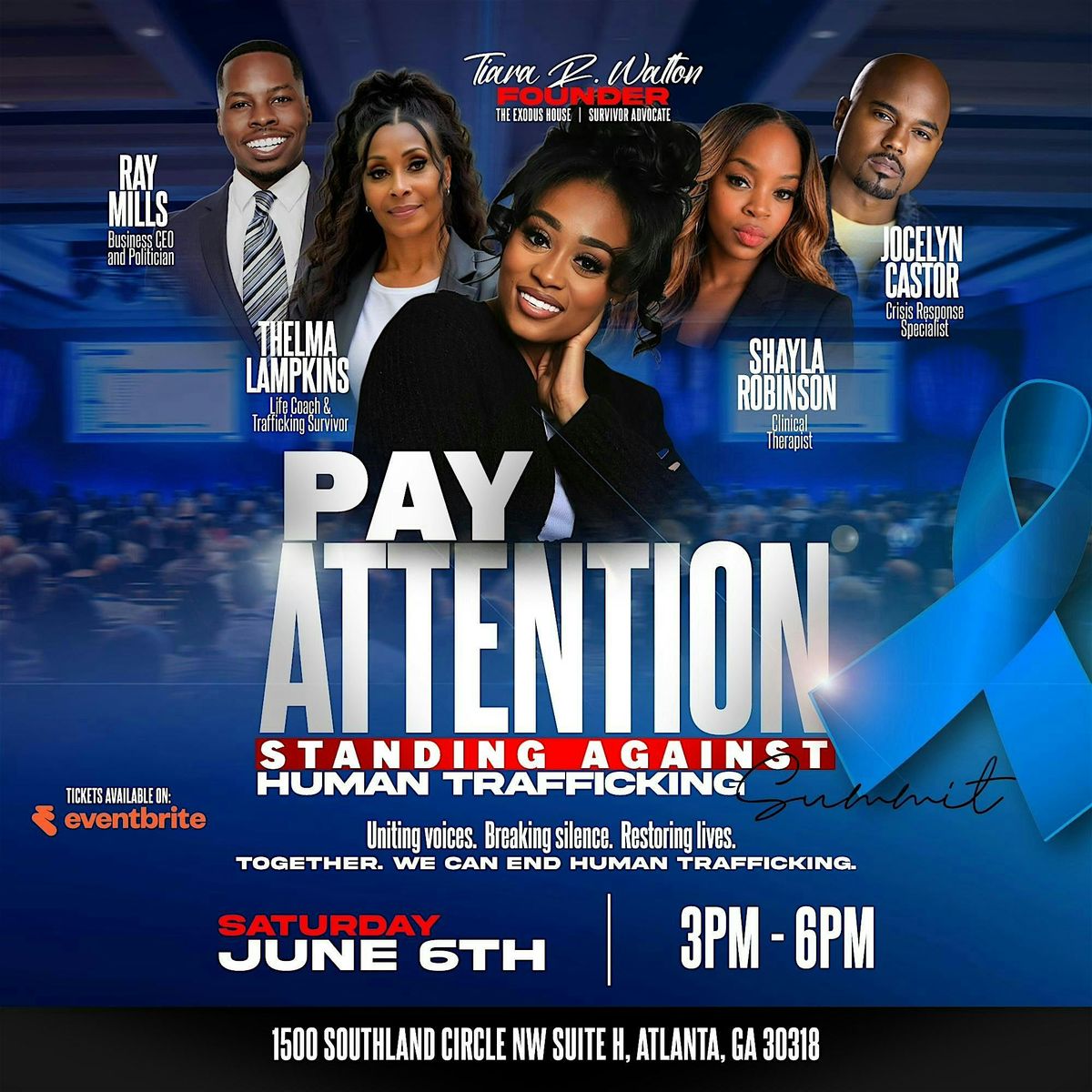 PAY ATTENTION: STANDING AGAINST HUMAN TRAFFICKING SUMMIT