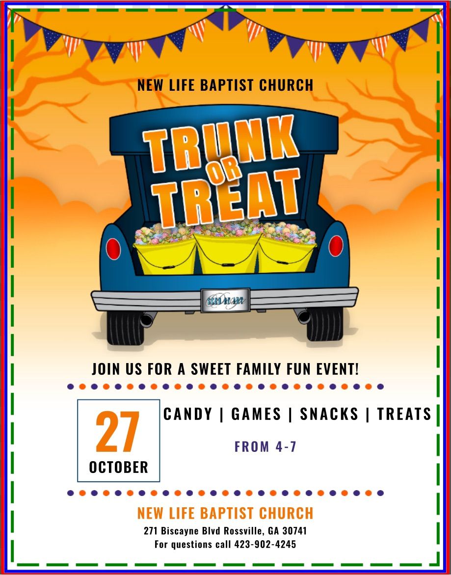 Trunk or Treat