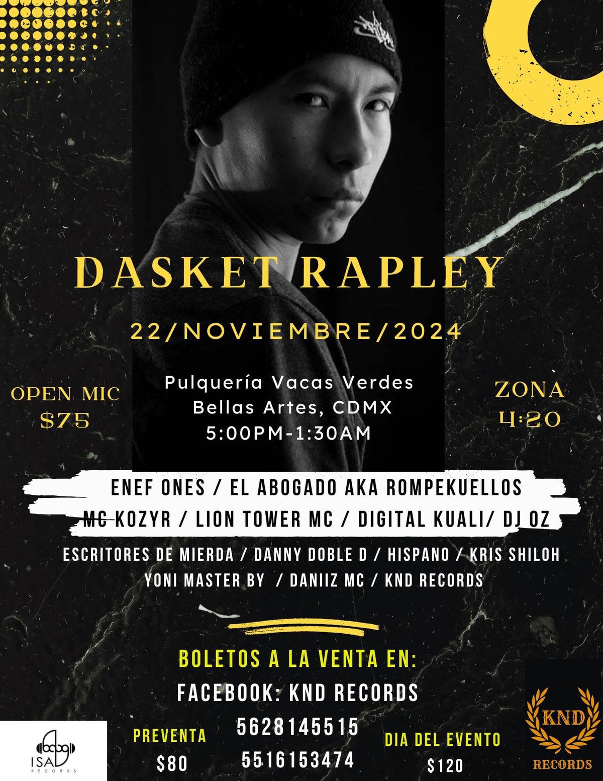 Dasket Rapley by KND RECORDS e ISA RECORDS 