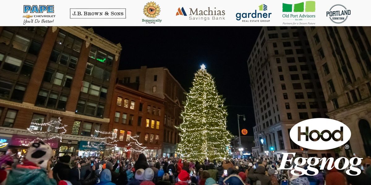 Monument Square Tree Lighting Presented by Hood\u00ae Eggnog