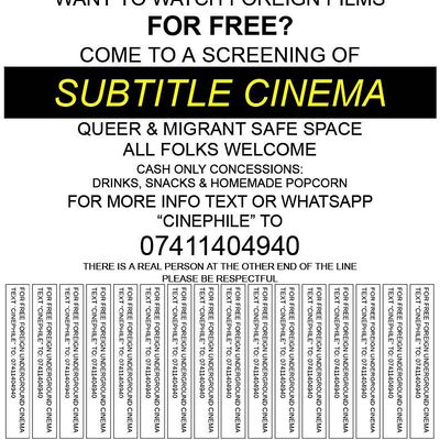 Subtitle Cinema