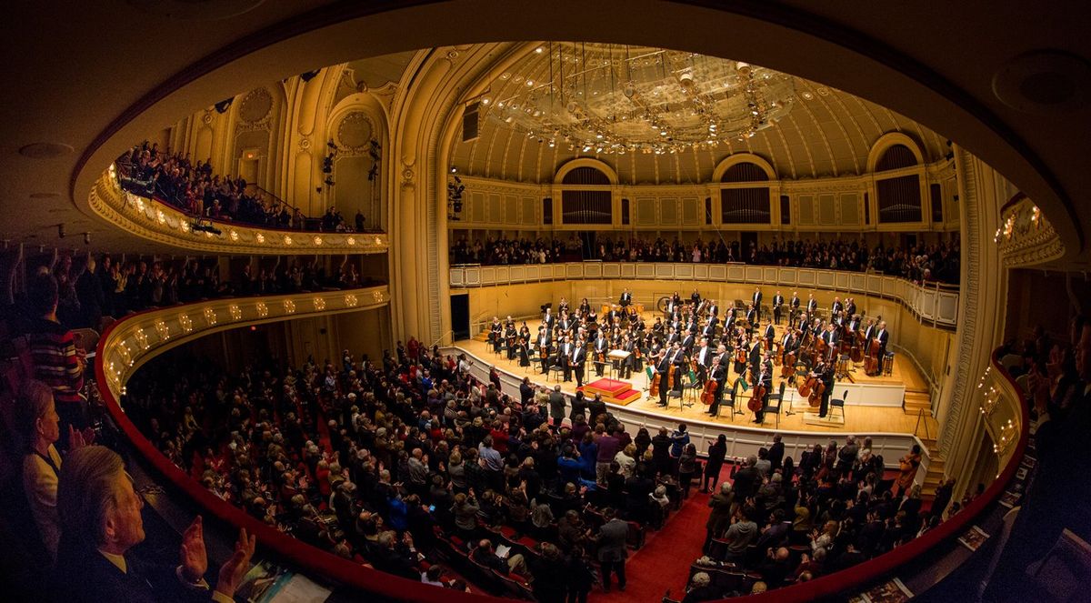 Chicago Symphony Orchestra at Carnegie Hall - Isaac Stern Auditorium