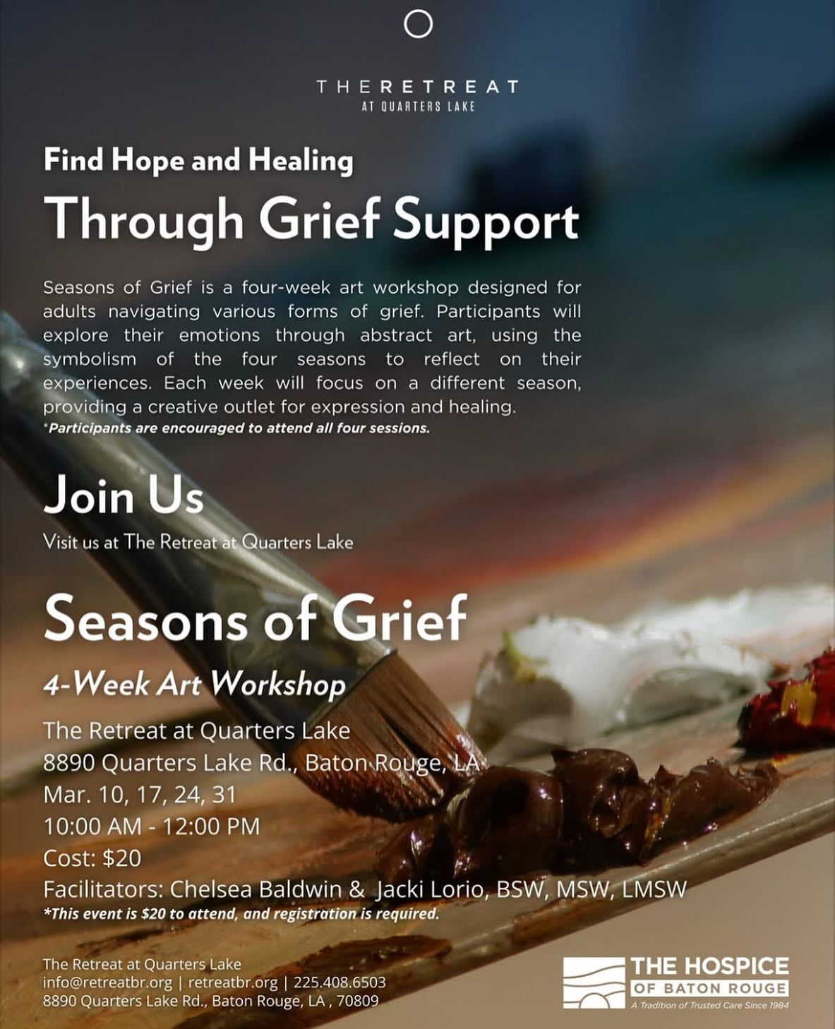 Seasons of Grief 4-week workshop