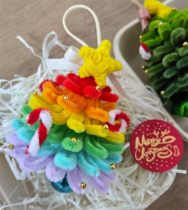 Create Your Own Christmas Tree Bag Charm Workshop!