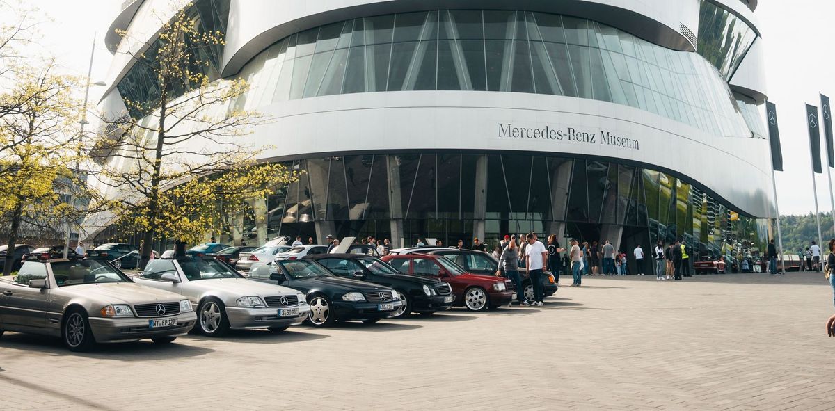 Classics & Coffee @ the Mercedes-Benz Museum