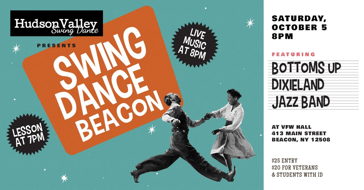 NEW Swing Dance Beacon w\/Bottoms Up Dixieland Jazz Band