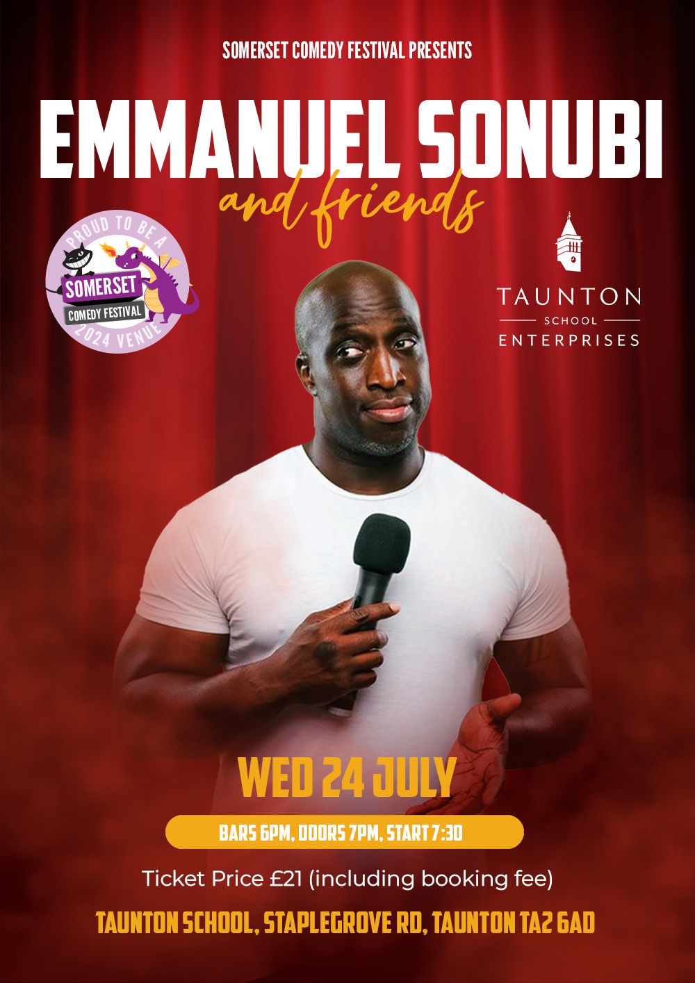 Somerset Comedy Festival - Emmanuel Sonubi & Friends