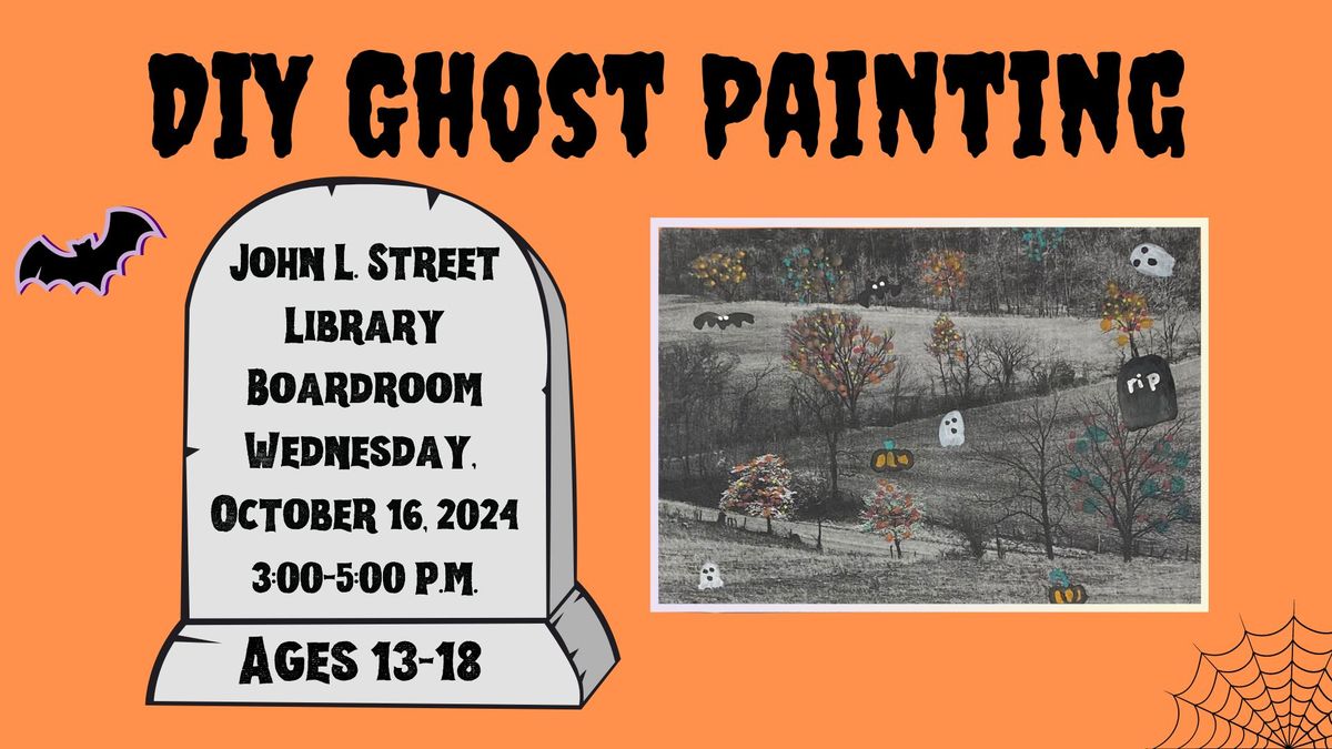 DIY Ghost Painting