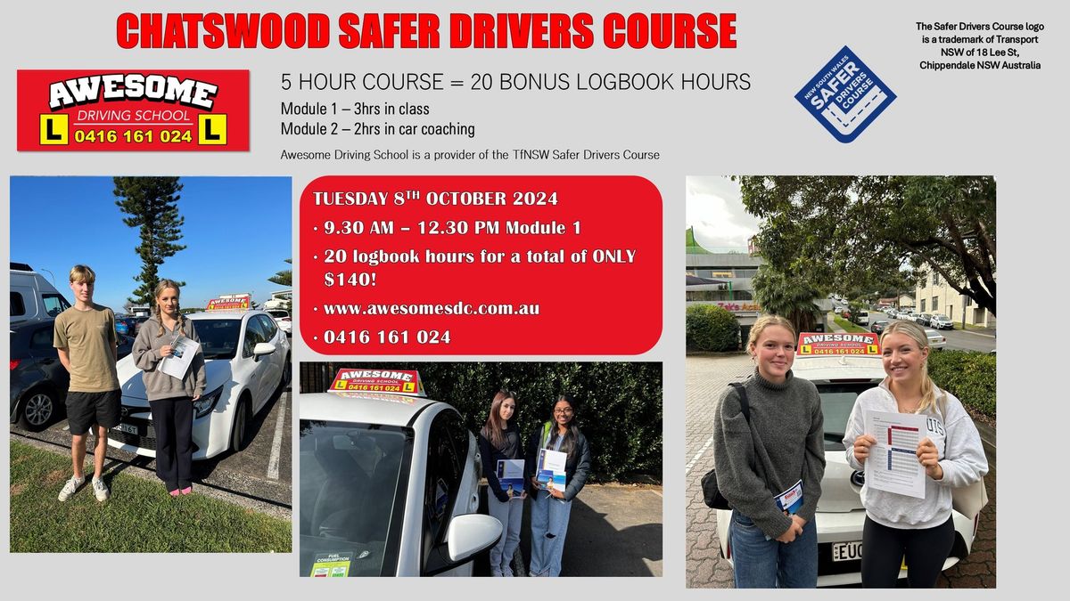 Chatswood Safer Drivers Course