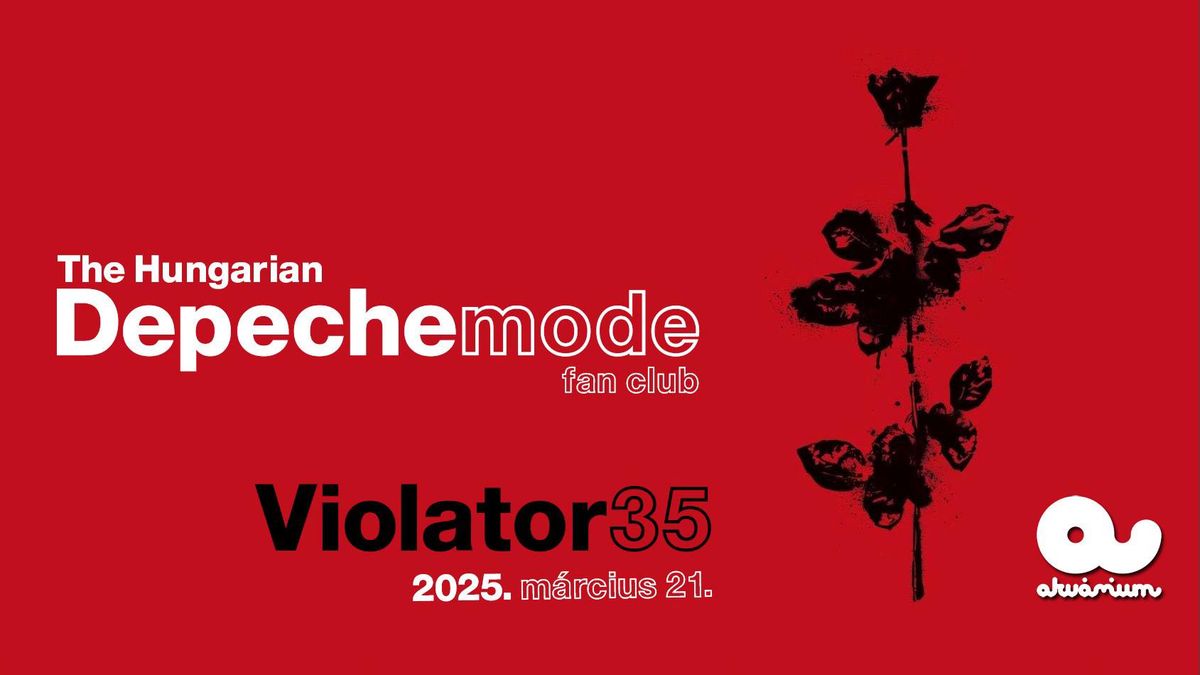 The Hungarian Depeche Mode Fan Club: VIOLATOR 35