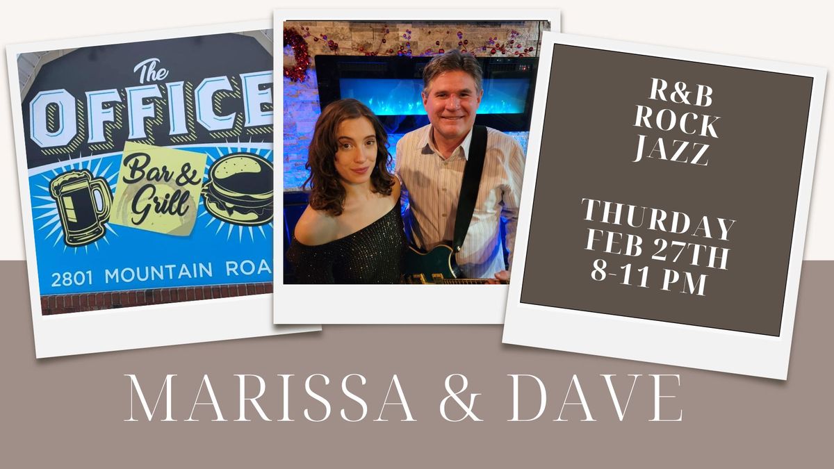 Marissa Zechinato & Dave Weber - Live @ The Office Bar & Grill