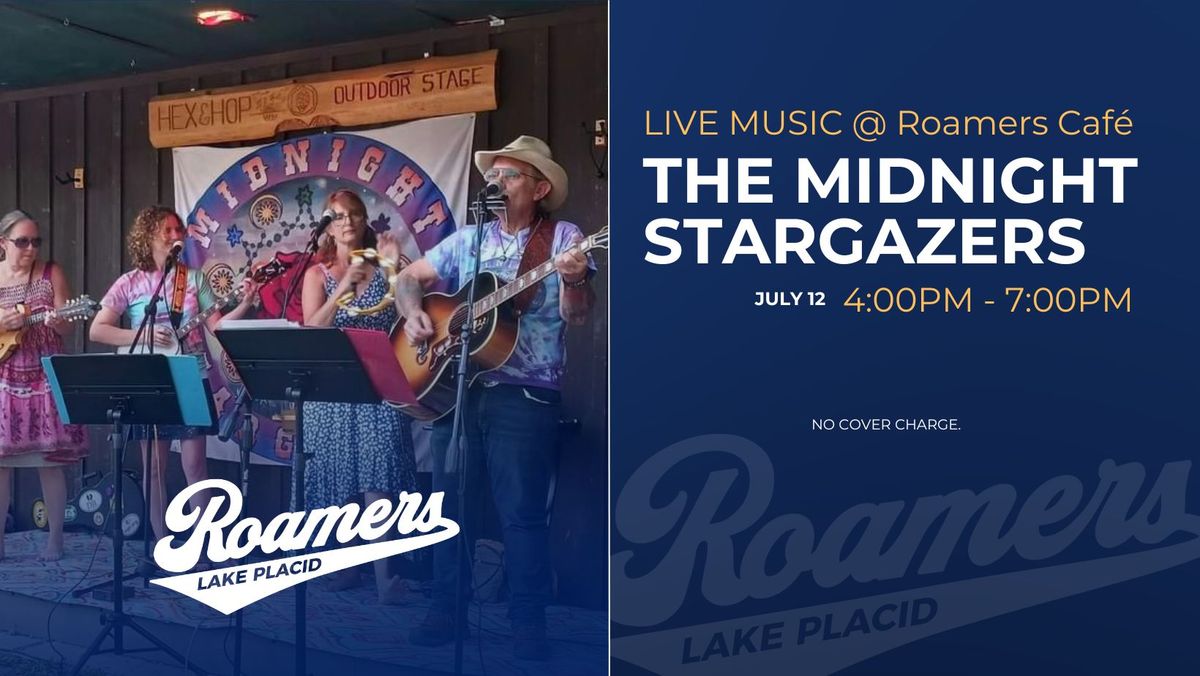 The Midnight Stargazers LIVE @ Roamers Caf\u00e9 & Bar