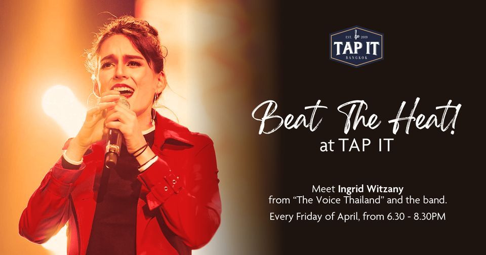 Beat the Heat at Tap it with Ingrid Witzany (Free Entry)